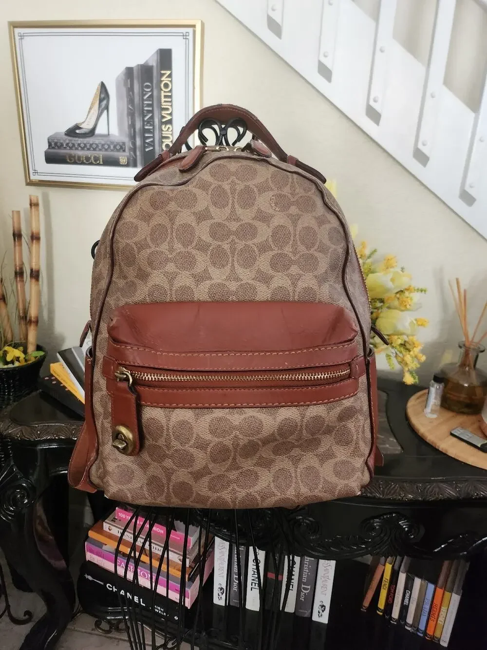 Coach Signature backpack